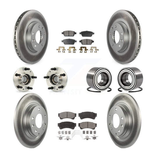 [Avant + Arrière] Kit de Roulement de roue pour Ford Fusion Lincoln MKZ Mercury Milan Mazda 6 Zephyr KBB-107684
