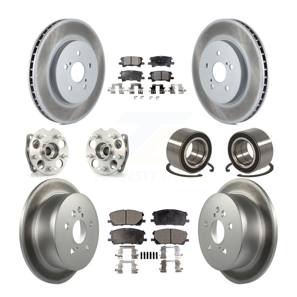 [Avant + Arrière] Kit de Roulement de roue pour Lexus Toyota Highlander RX350 RX330 RX400h KBB-107690