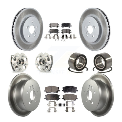 [Avant + Arrière] Kit de Roulement de roue pour Lexus Toyota Highlander RX350 RX330 RX400h KBB-107690