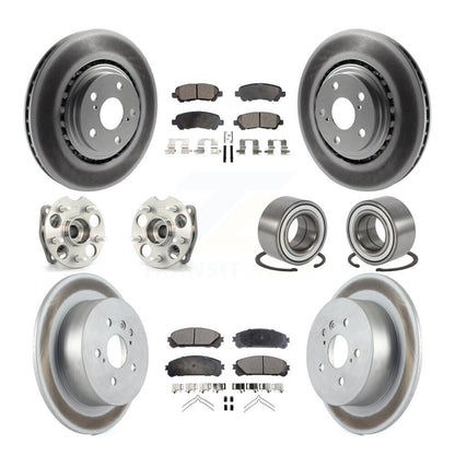 [Avant + Arrière] Kit de Roulement de roue pour 2008-2013 Toyota Highlander AWD KBB-107693