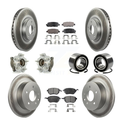 [Avant + Arrière] Kit de Roulement de roue pour Nissan Altima Maxima KBB-107695