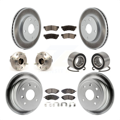[Avant + Arrière] Kit de Roulement de roue pour Suzuki Forenza Reno Chevrolet Optra KBB-107704 par Transit Auto