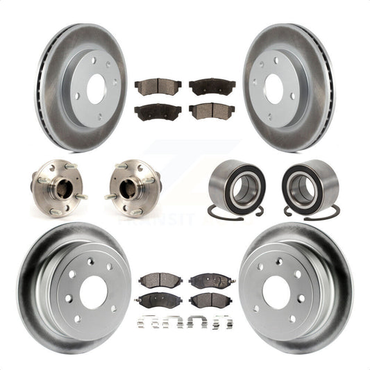 [Avant + Arrière] Kit de Roulement de roue pour Suzuki Forenza Reno Chevrolet Optra KBB-107704 par Transit Auto