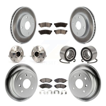 [Avant + Arrière] Kit de Roulement de roue pour Suzuki Reno Chevrolet Optra Non-ABS KBB-107707
