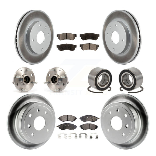 [Avant + Arrière] Kit de Roulement de roue pour Suzuki Reno Chevrolet Optra Non-ABS KBB-107707