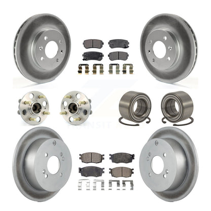 [Avant + Arrière] Kit de Roulement de roue pour Hyundai Accent Kia Rio Rio5 KBB-107711