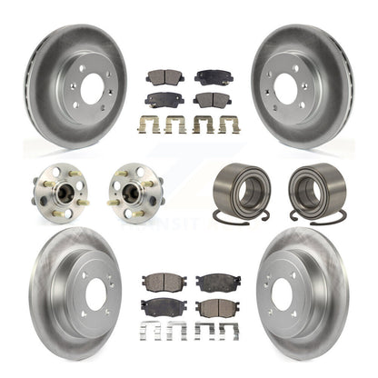 [Avant + Arrière] Kit de Roulement de roue pour 2011 Hyundai Accent 4-Wheel ABS KBB-107712