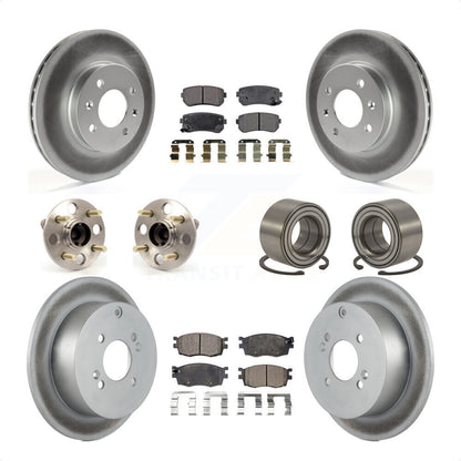 [Avant + Arrière] Kit de Roulement de roue pour Hyundai Accent Kia Rio Rio5 Non-ABS KBB-107713 par Transit Auto