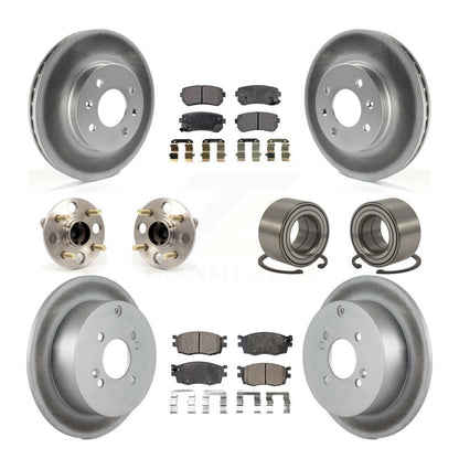 [Avant + Arrière] Kit de Roulement de roue pour Hyundai Accent Kia Rio Rio5 Non-ABS KBB-107713