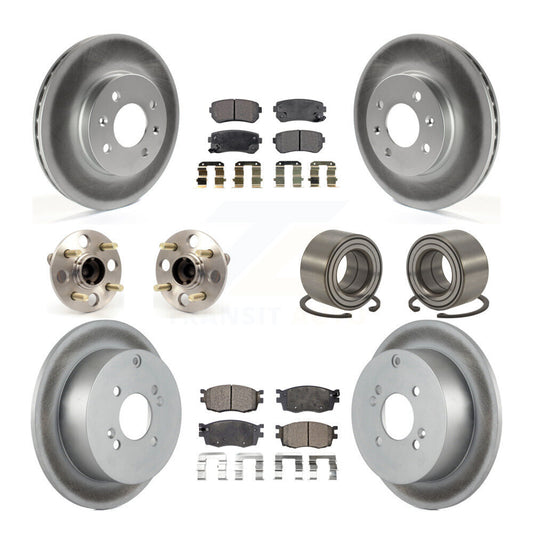 [Avant + Arrière] Kit de Roulement de roue pour Hyundai Accent Kia Rio Rio5 Non-ABS KBB-107713