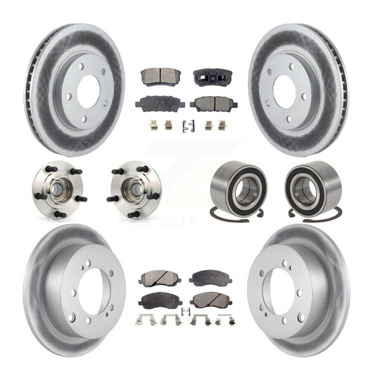 [Avant + Arrière] Kit de Roulement de roue pour 2004-2006 Mitsubishi Lancer Ralliart KBB-107728