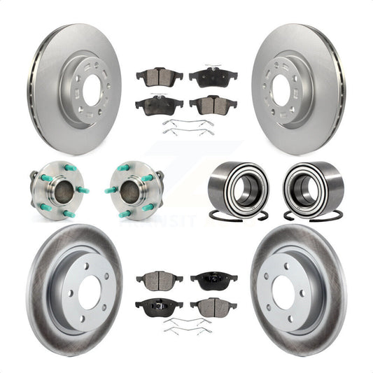 [Avant + Arrière] Kit de Roulement de roue pour 2005 Mazda 3 2.3L avec Non-ABS From 01 05 KBB-107747 par Transit Auto