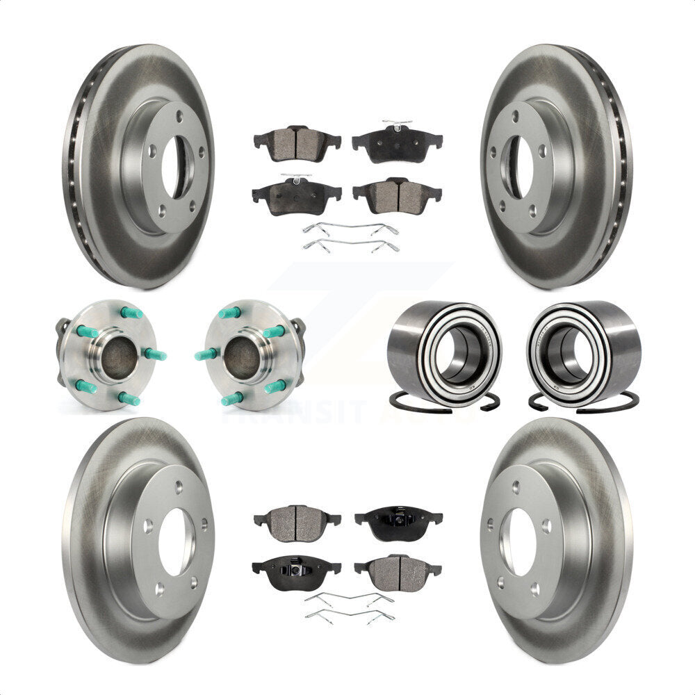 [Avant + Arrière] Kit de Roulement de roue pour Mazda 3 KBB-107748 par Transit Auto