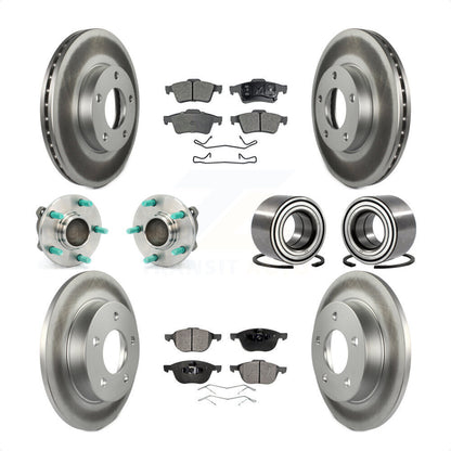 [Avant + Arrière] Kit de Roulement de roue pour 2005 Mazda 3 2.0L avec Non-ABS From 01 05 KBB-107749 par Transit Auto