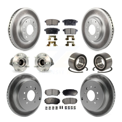 [Avant + Arrière] Kit de Roulement de roue pour 2007-2012 Mazda CX-7 FWD KBB-107750