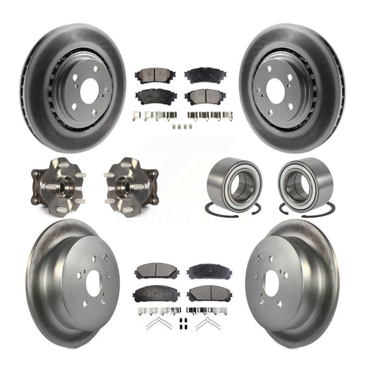 [Avant + Arrière] Kit de Roulement de roue pour Toyota Highlander Lexus RX350 RX450h KBB-107757