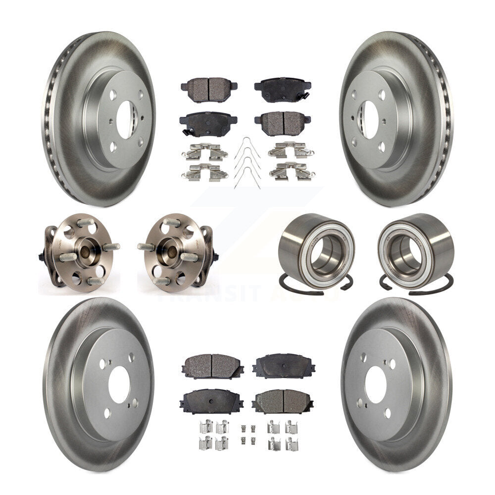 [Avant + Arrière] Kit de Roulement de roue pour Toyota Yaris Japan Production Identified By 1st Digit Of VIN J KBB-107758