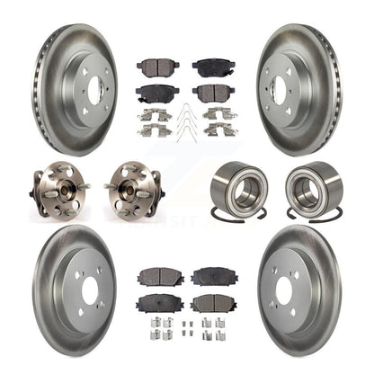 [Avant + Arrière] Kit de Roulement de roue pour Toyota Yaris Japan Production Identified By 1st Digit Of VIN J KBB-107758