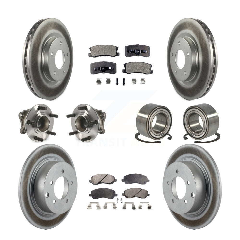 [Avant + Arrière] Kit de Roulement de roue pour Mitsubishi Outlander FWD avec 2.4L KBB-107761