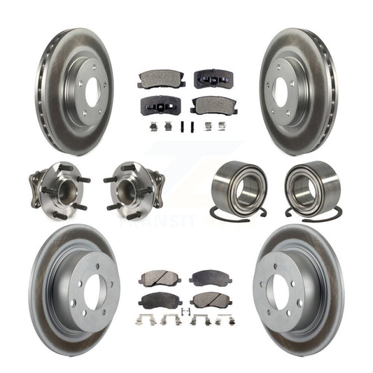 [Avant + Arrière] Kit de Roulement de roue pour Mitsubishi Outlander FWD avec 2.4L KBB-107761