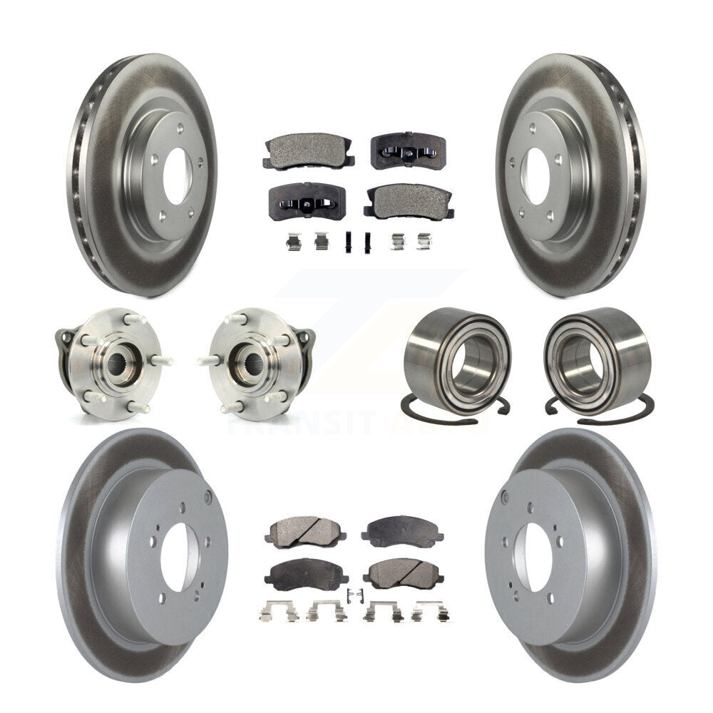 [Avant + Arrière] Kit de Roulement de roue pour Mitsubishi Outlander avec 7 Passenger Seating KBB-107767