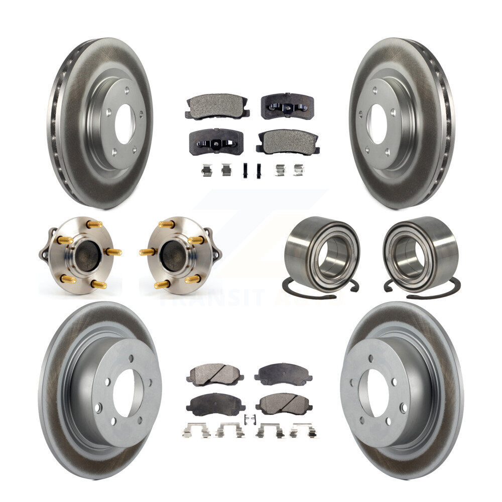 [Avant + Arrière] Kit de Roulement de roue pour Mitsubishi Lancer Outlander Sport KBB-107772