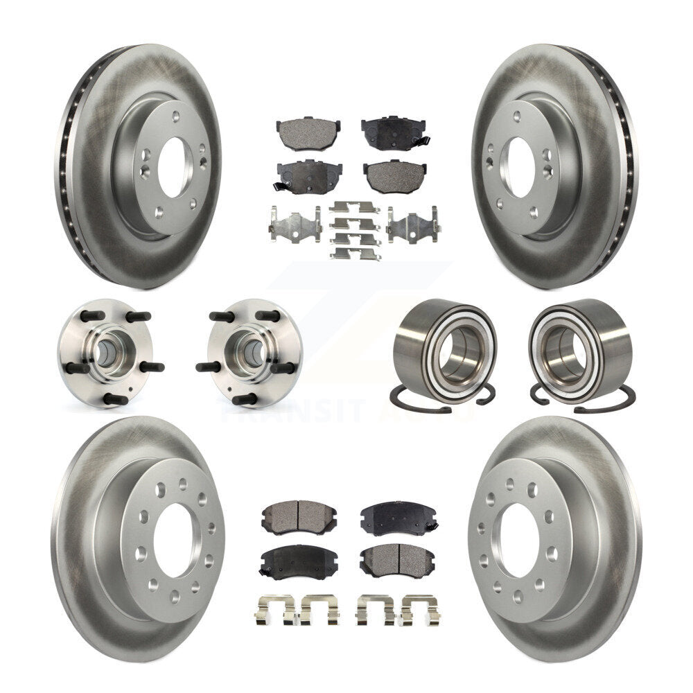[Avant + Arrière] Kit de Roulement de roue pour Hyundai Tiburon KBB-107789