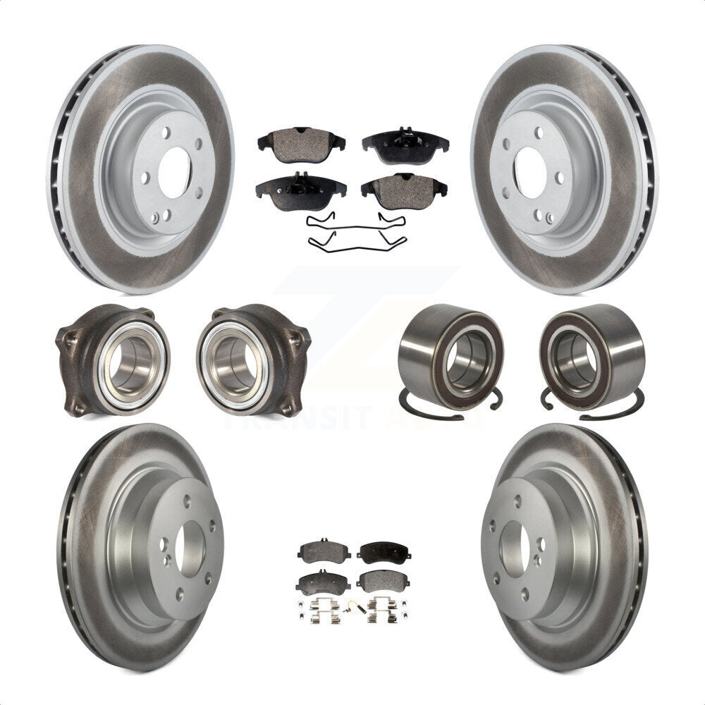 [Avant + Arrière] Kit de Roulement de roue pour Mercedes-Benz GLK350 GLK250 KBB-107790 par Transit Auto