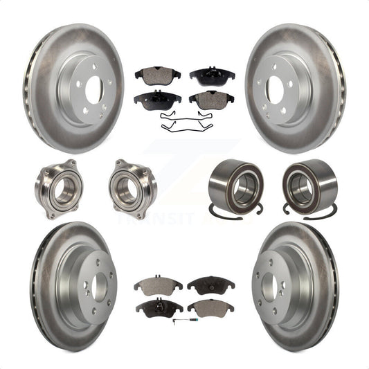 [Avant + Arrière] Kit de Roulement de roue pour 2014 Mercedes-Benz E350 Convertible Coupe avec 322mm Diameter Rotor KBB-107797 par Transit Auto
