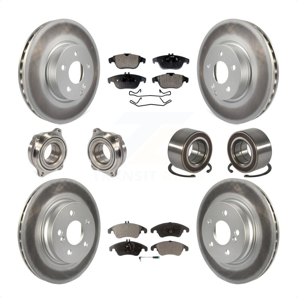 [Avant + Arrière] Kit de Roulement de roue pour Mercedes-Benz E350 C300 C350 KBB-107798 par Transit Auto