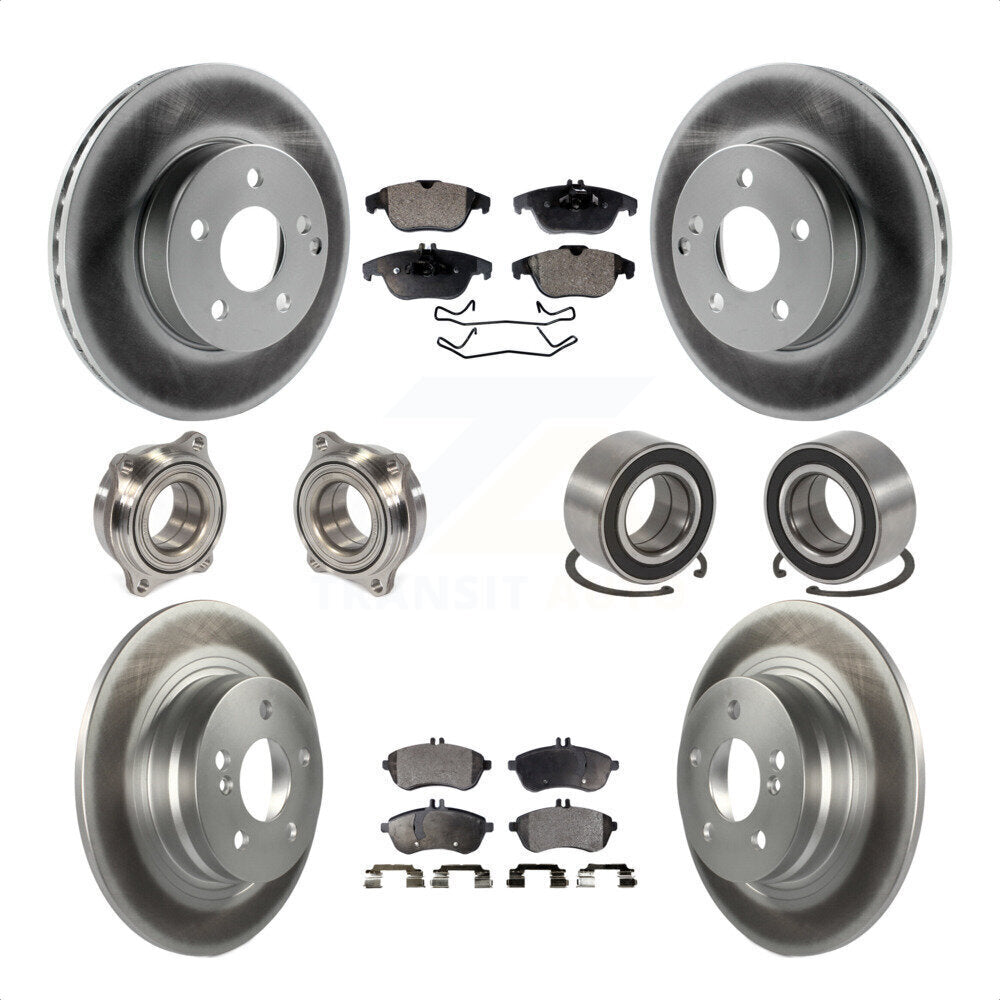 [Avant + Arrière] Kit de Roulement de roue pour 2010 Mercedes-Benz C300 C250 AWD KBB-107801 par Transit Auto