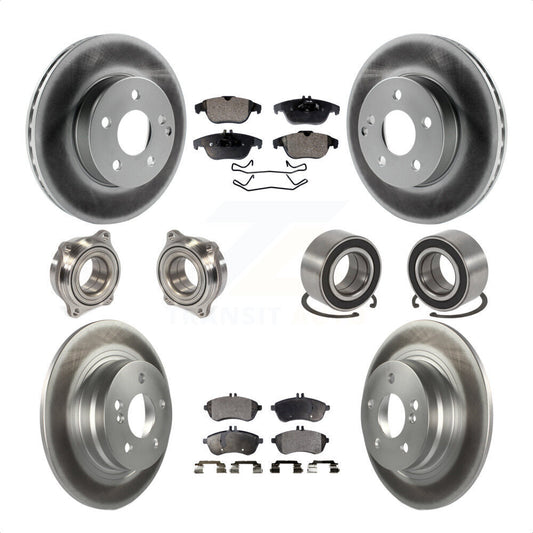 [Avant + Arrière] Kit de Roulement de roue pour 2010 Mercedes-Benz C300 C250 AWD KBB-107801 par Transit Auto