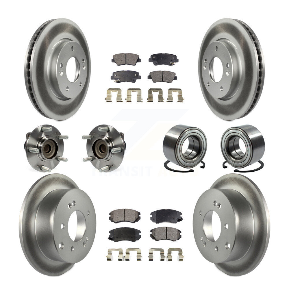 [Avant + Arrière] Kit de Roulement de roue pour Kia Soul KBB-107805