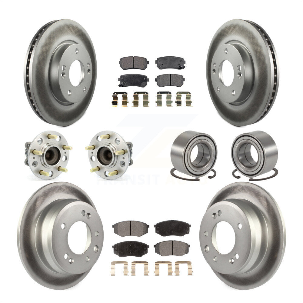 [Avant + Arrière] Kit de Roulement de roue pour Hyundai Tucson Kia Sportage FWD KBB-107813 par Transit Auto