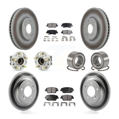 [Avant + Arrière] Kit de Roulement de roue pour 2013 Kia Optima 2.4L avec Electric Parking KBB-107818