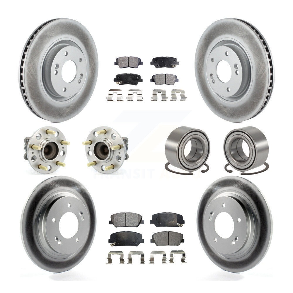 [Avant + Arrière] Kit de Roulement de roue pour 2013 Kia Optima 2.0L avec Electric Parking KBB-107822