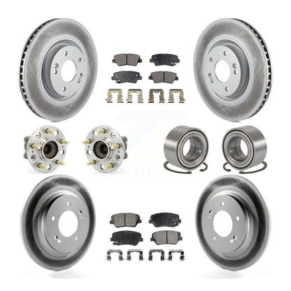 [Avant + Arrière] Kit de Roulement de roue pour 2016-2017 Hyundai Azera Limited KBB-107824