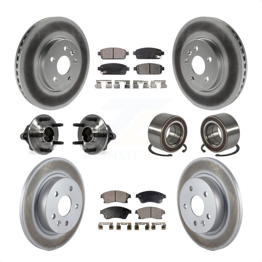 [Avant + Arrière] Kit de Roulement de roue pour Chevrolet Sonic Buick Encore Trax KBB-107834 par Transit Auto