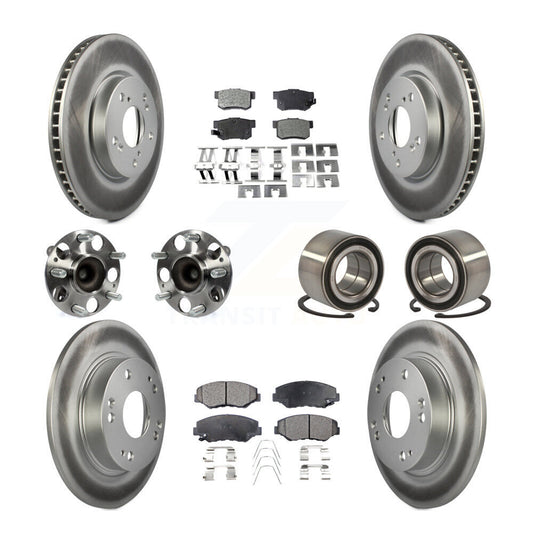 [Avant + Arrière] Kit de Roulement de roue pour 2015 Honda Civic EX avec Coupe Manual transmission KBB-107840