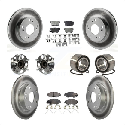 [Avant + Arrière] Kit de Roulement de roue pour 2012 Honda Civic LX Vehicles Manufactured In Canada KBB-107843 par Transit Auto