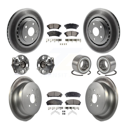 [Avant + Arrière] Kit de Roulement de roue pour 2011-2020 Toyota Sienna FWD KBB-107845