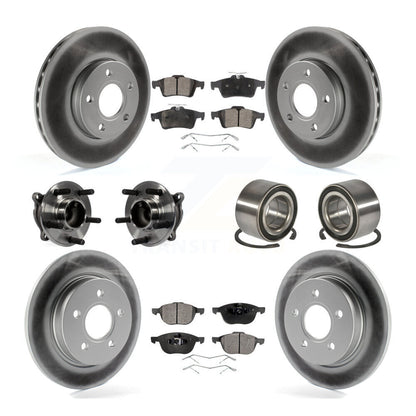 [Avant + Arrière] Kit de Roulement de roue pour Ford Focus sans Active Park Assist KBB-107846
