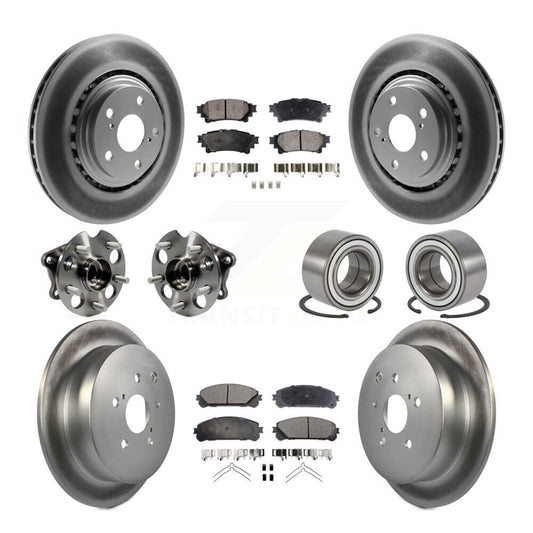 [Avant + Arrière] Kit de Roulement de roue pour 2011-2020 Toyota Sienna AWD KBB-107851
