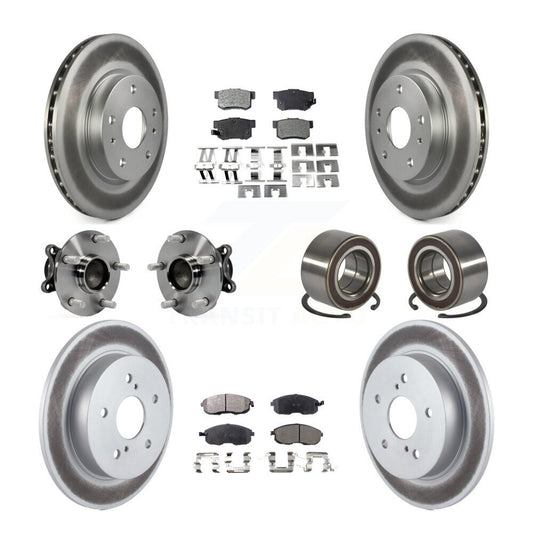 [Avant + Arrière] Kit de Roulement de roue pour 2008-2013 Suzuki SX4 FWD KBB-107854