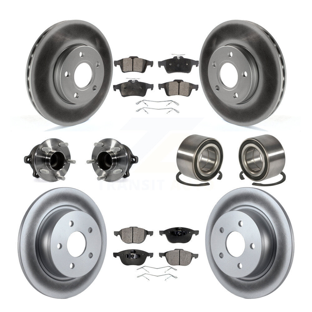 [Avant + Arrière] Kit de Roulement de roue pour Ford C-Max sans Parking Assist KBB-107864