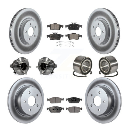[Avant + Arrière] Kit de Roulement de roue pour 2013-2016 Ford Escape FWD avec 2.0L sans Parking Assist KBB-107866