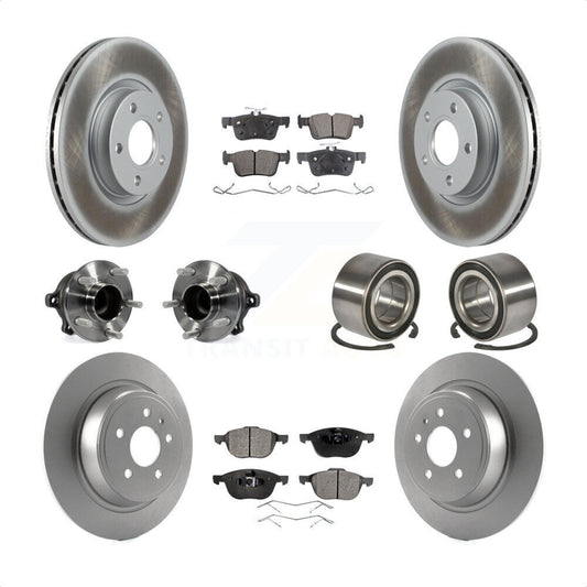 [Avant + Arrière] Kit de Roulement de roue pour 2017-2019 Ford Escape FWD avec 2.5L 1.5L sans Parking Assist KBB-107869 par Transit Auto