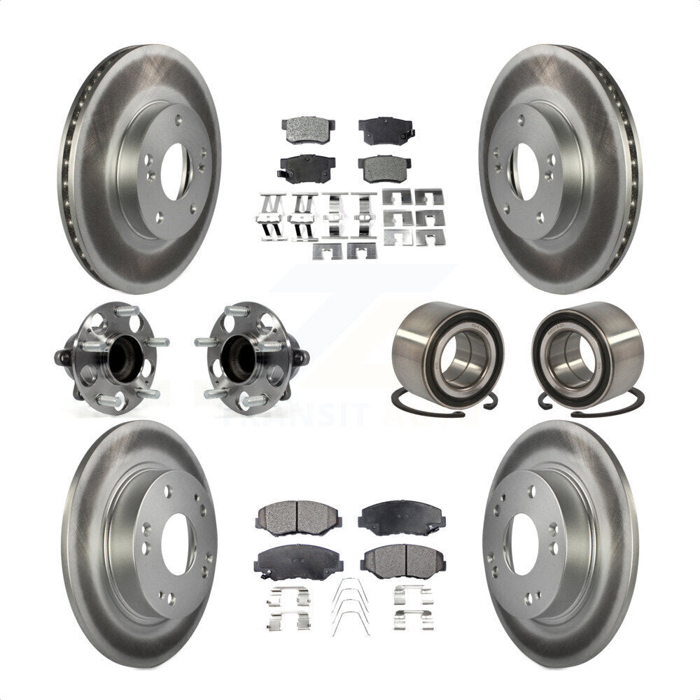 [Avant + Arrière] Kit de Roulement de roue pour Honda Civic KBB-107877 par Transit Auto