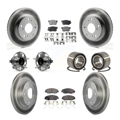 [Avant + Arrière] Kit de Roulement de roue pour 2013-2014 Honda Civic LX avec Manual transmission KBB-107878 par Transit Auto