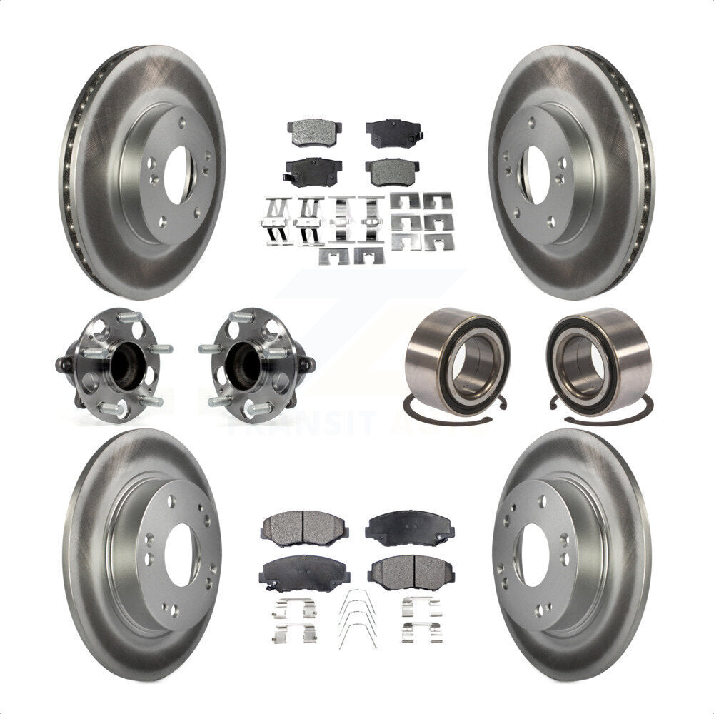 [Avant + Arrière] Kit de Roulement de roue pour 2015 Acura ILX 2.0L KBB-107879 par Transit Auto